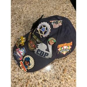 Cooperstown One Size Dark Blue Hat with Pins